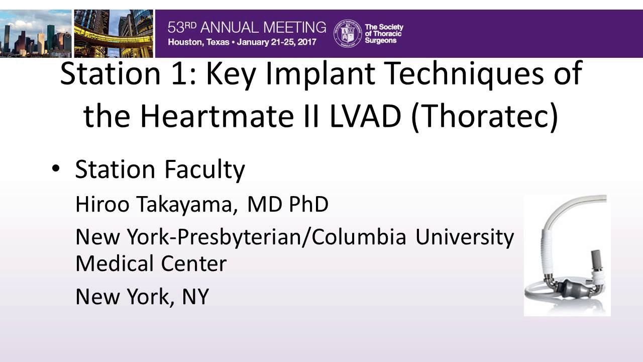STS University Course 10: Mechanical Circulatory Support
