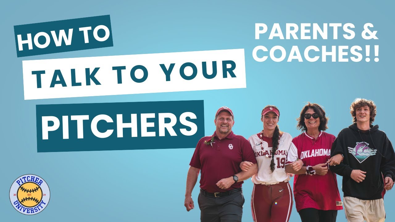 Softball Parents & Coaches - How to Talk to Your Pitchers! #softball #coaching #softballcoach