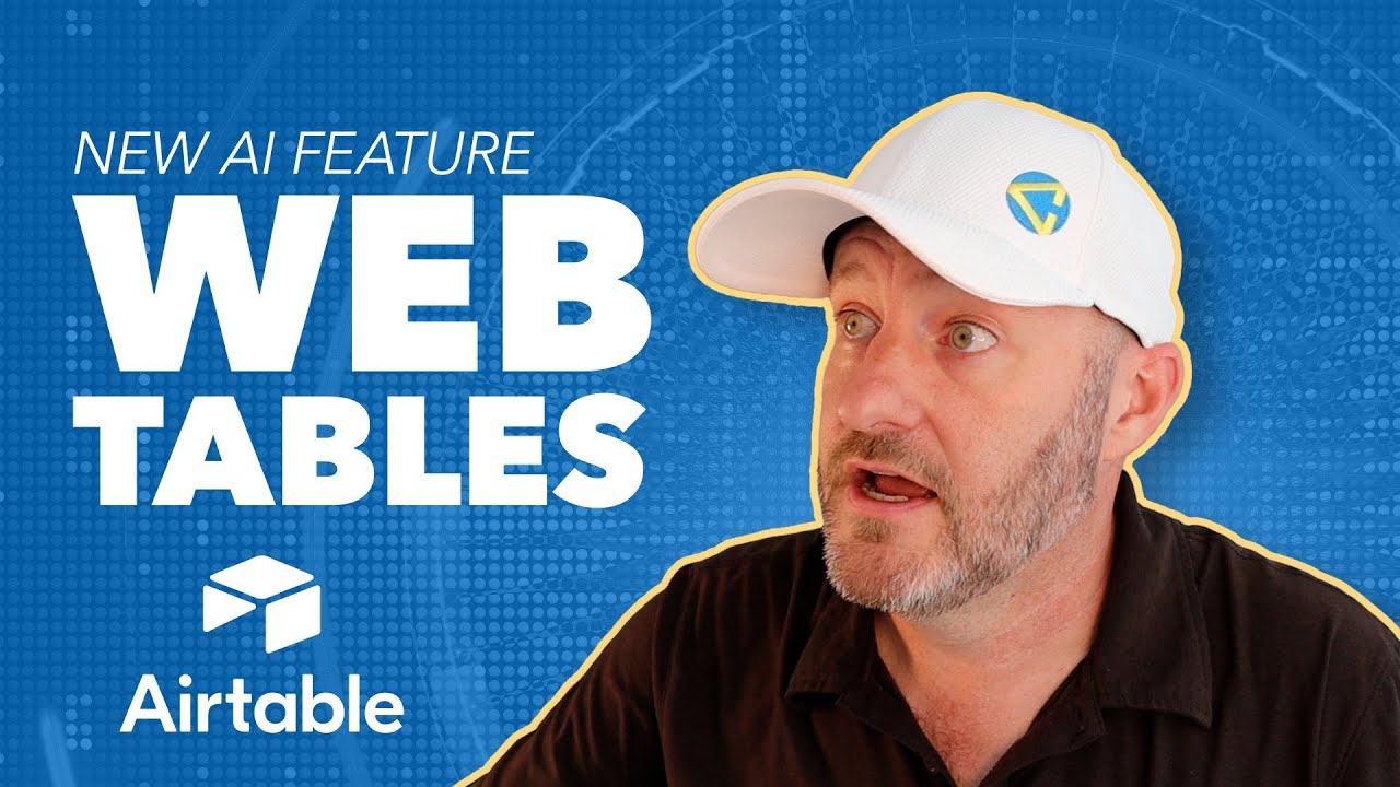 New AI Feature from Airtable 🤖 Web Tables