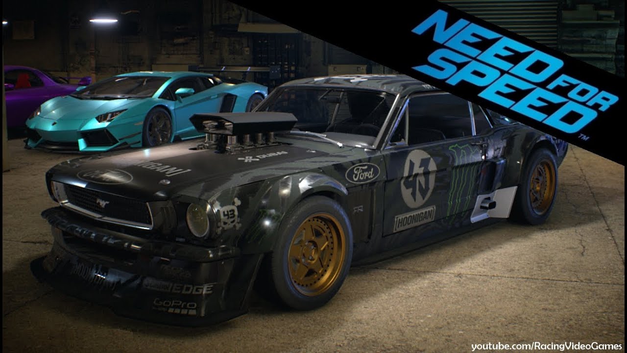 Need For Speed 2015 | Ken Block's Hoonicorn Ford Mustang 1965 Gameplay | Icons Update (PS4)