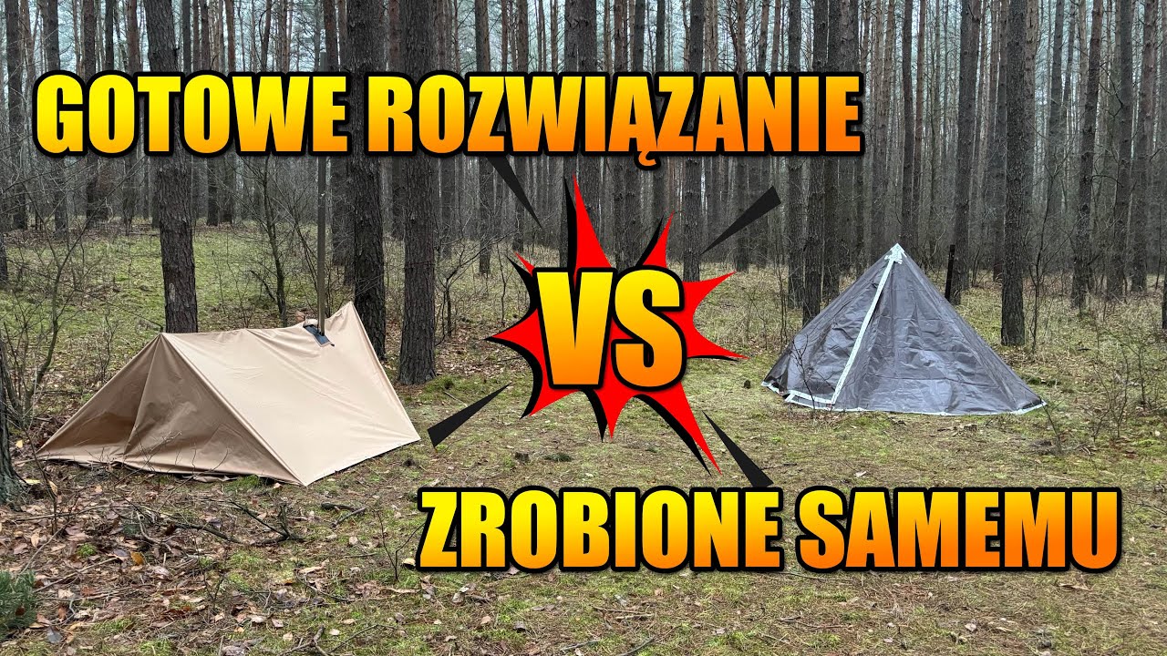 Tarp czy tipi? Jak wygląda zimowy obóz z piecykiem