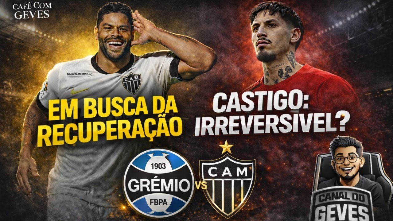 LOMÓNACO: SITUAÇÃO PIORA • GALO BUSCA VITÓRIA NO SUL • MAIS DUAS SAÍDAS | CAFÉ COM GEVES