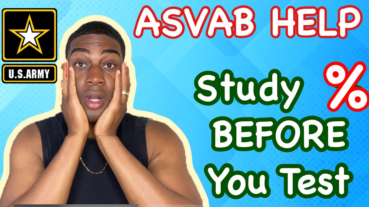 2025 How to Pass ASVAB in ONE week / Studying for the ASVAB (PERCENTAGES) //  HOW TO STUDY FOR ASVAB