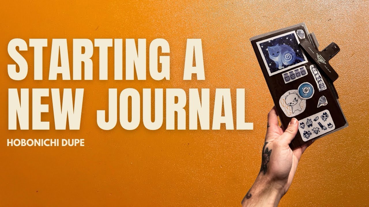 Starting A New Kinbor Journal | A Hobonichi Style Setup 