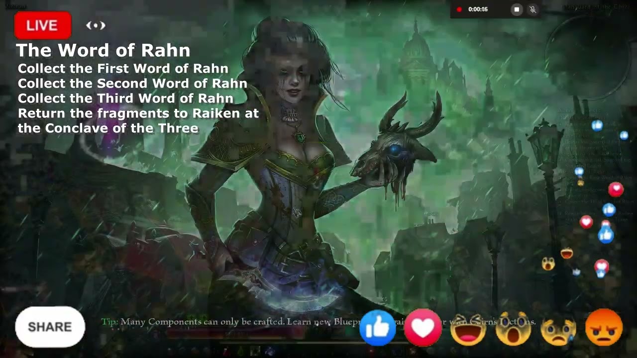 GRIM DAWN - Legion Retribution and The Word of Rahn quest guide