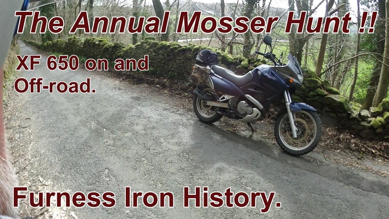 The Annual Mosser Hunt - XF 650 On and Off Road - Furness Iron History.