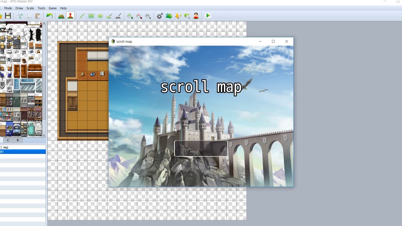 scroll screen