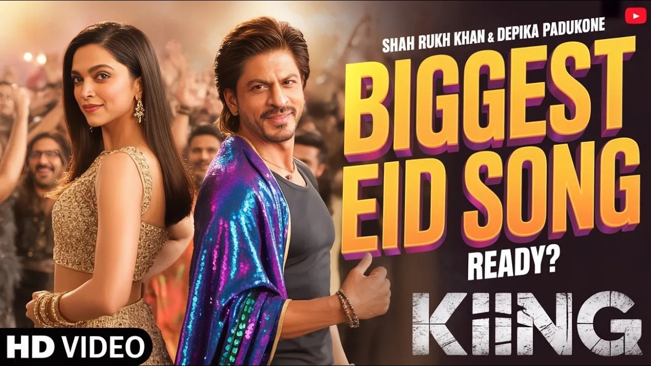 KING - BIGGEST EID PARTY SONG 2026 | Shah Rukh Khan, Deepika Padukone