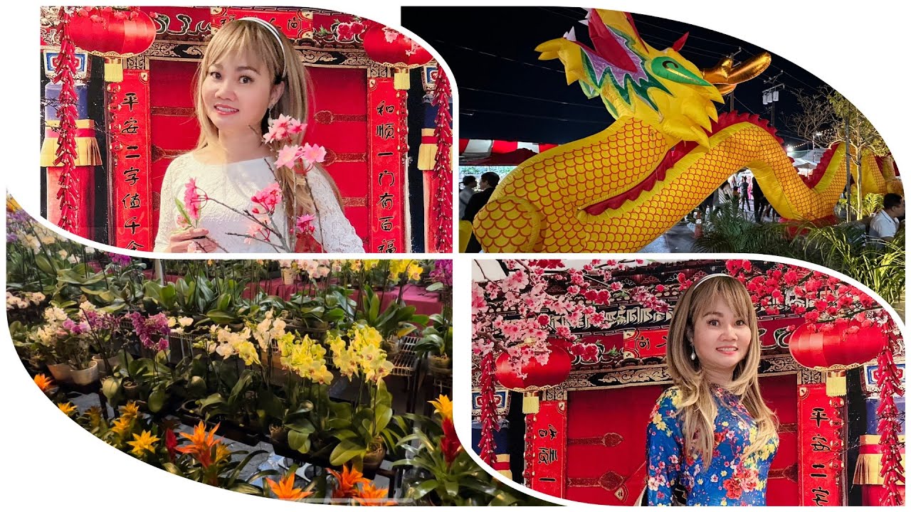 Chợ Hoa Tết Phước Lộc Thọ 2024 - Xuân Giáp Thìn