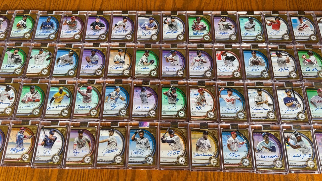 Выставка Topps Five Star Showcase 2025!! Полная коллекция карточек Зала славы и многое другое!!