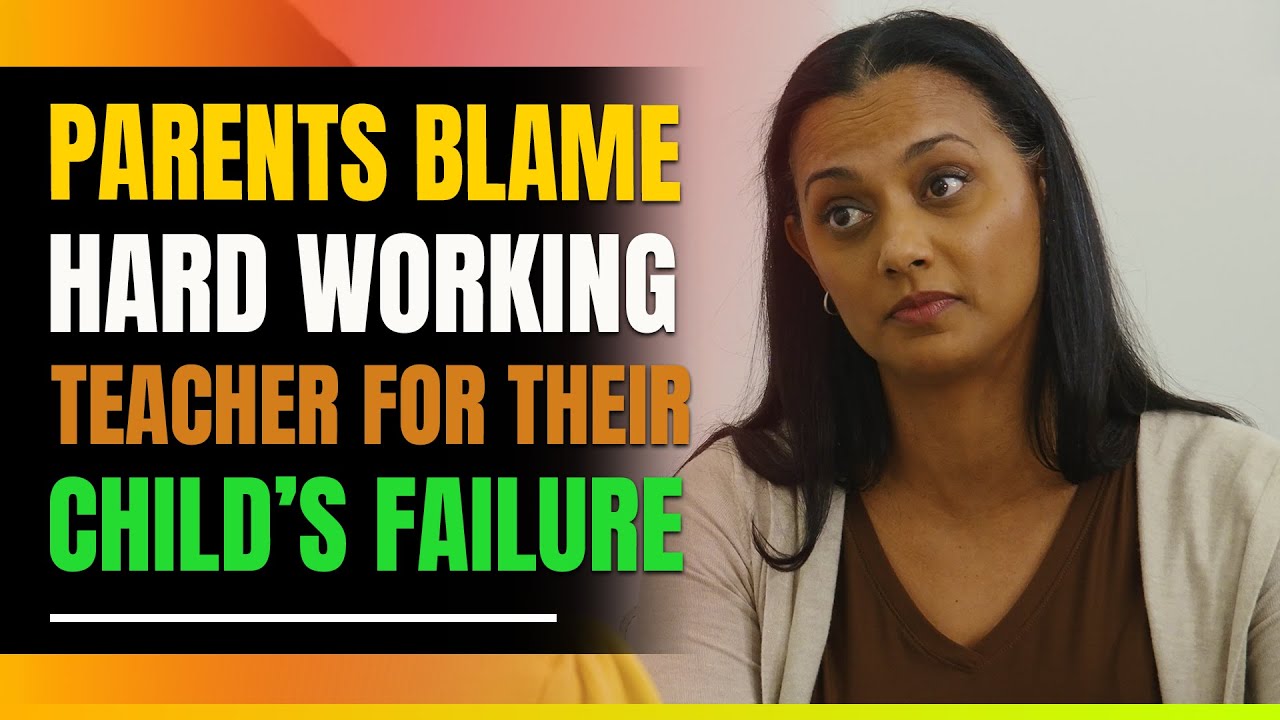 Parents Blame Hard Working Black Teacher For Kids Failure.