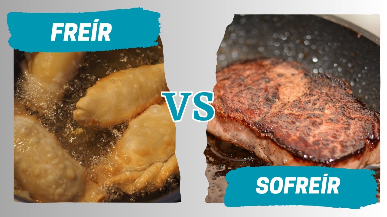 Diferencia entre fre&iacute;r y sofre&iacute;r