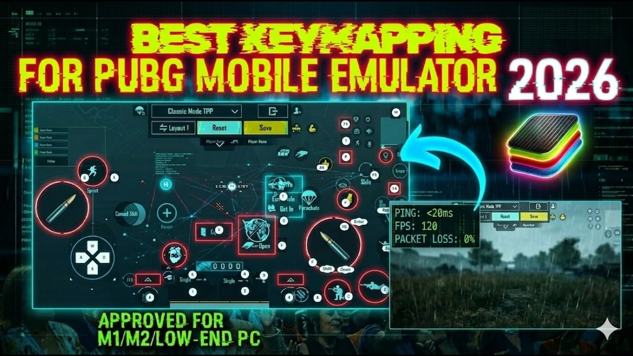 Best BlueStacks Keymapping Settings PUBG Mobile 2026 | Instant Results ✅