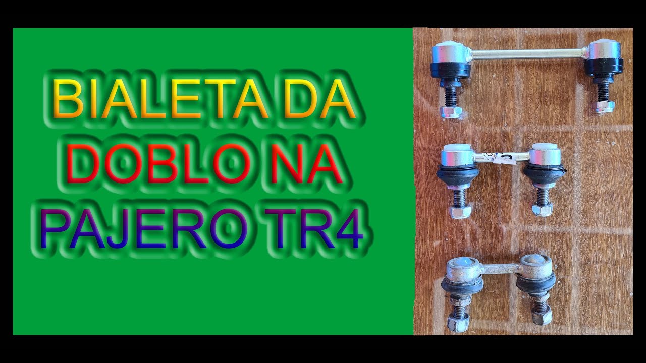 BIALETA DA DOBLO NA PAJERO TR4