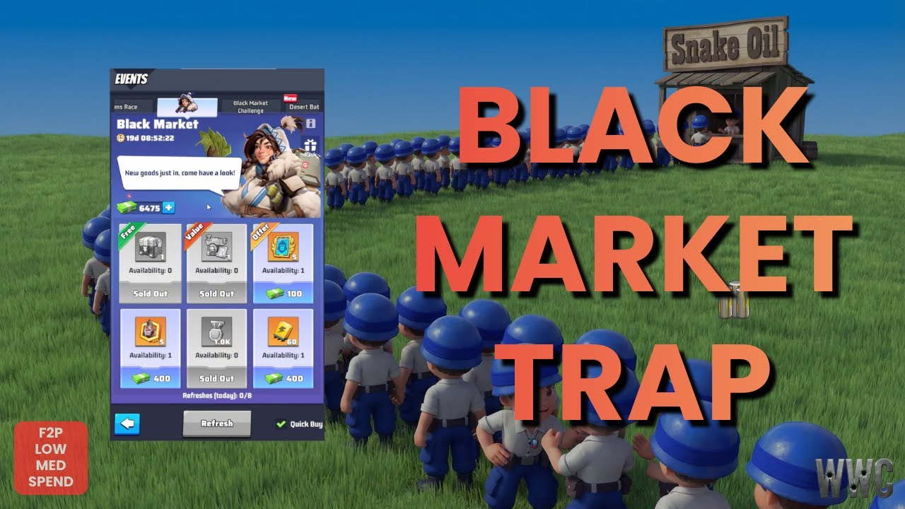 STOP Wasting Black Market Cash | Best Buys for F2P & Low Spenders (Last War)