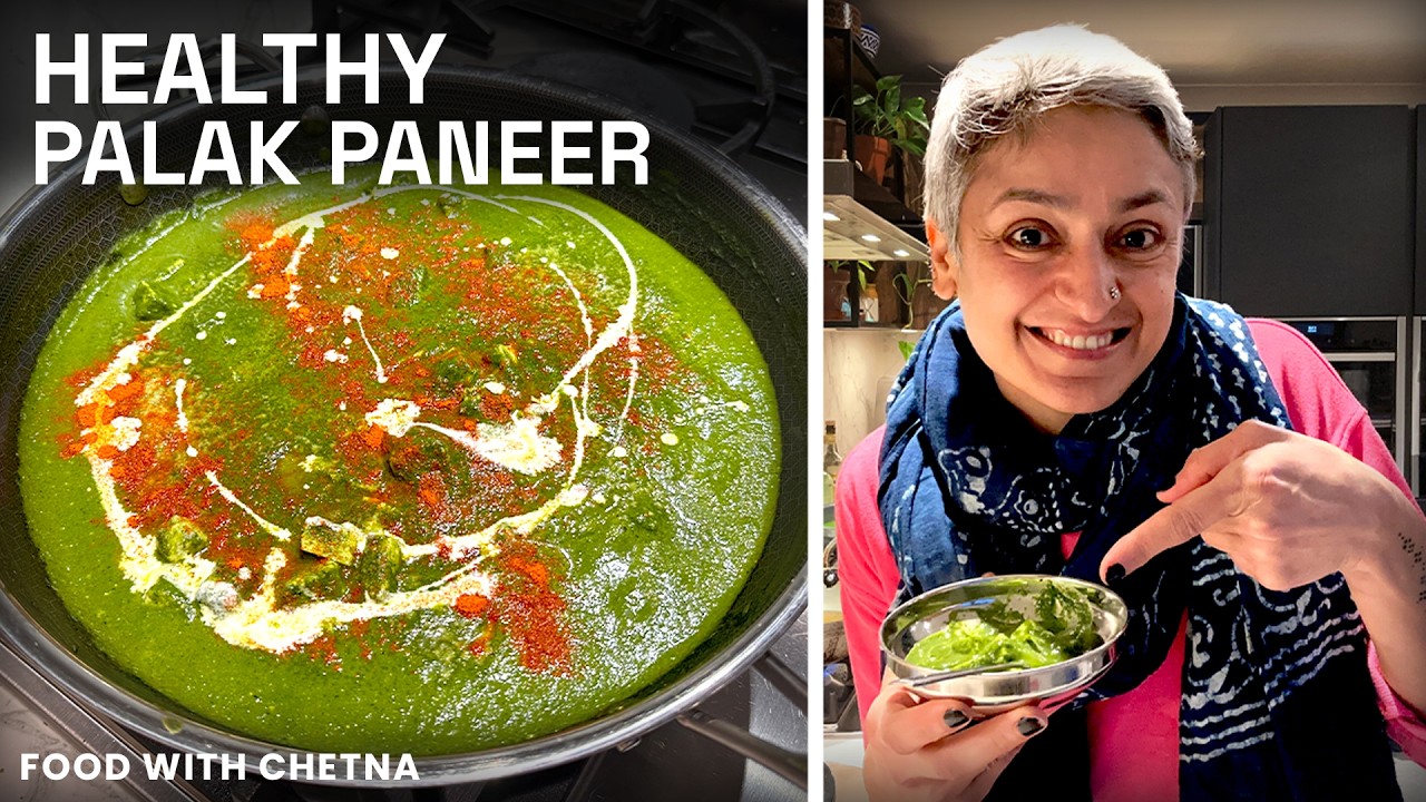 Easy and Quick PALAK PANEER RECIPE!