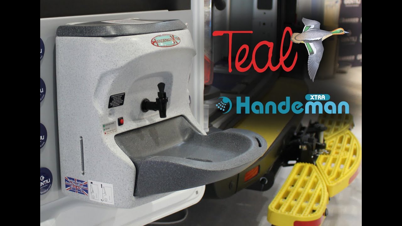 How to set up and maintain the Handeman Xtra mobile hand washing sink