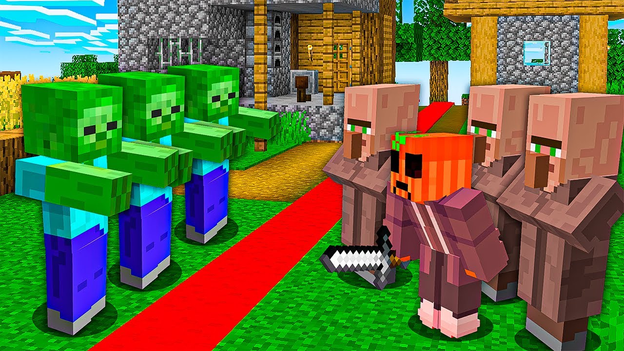 ZOMBIES SEPARAN MI ALDEA POR LA MITAD