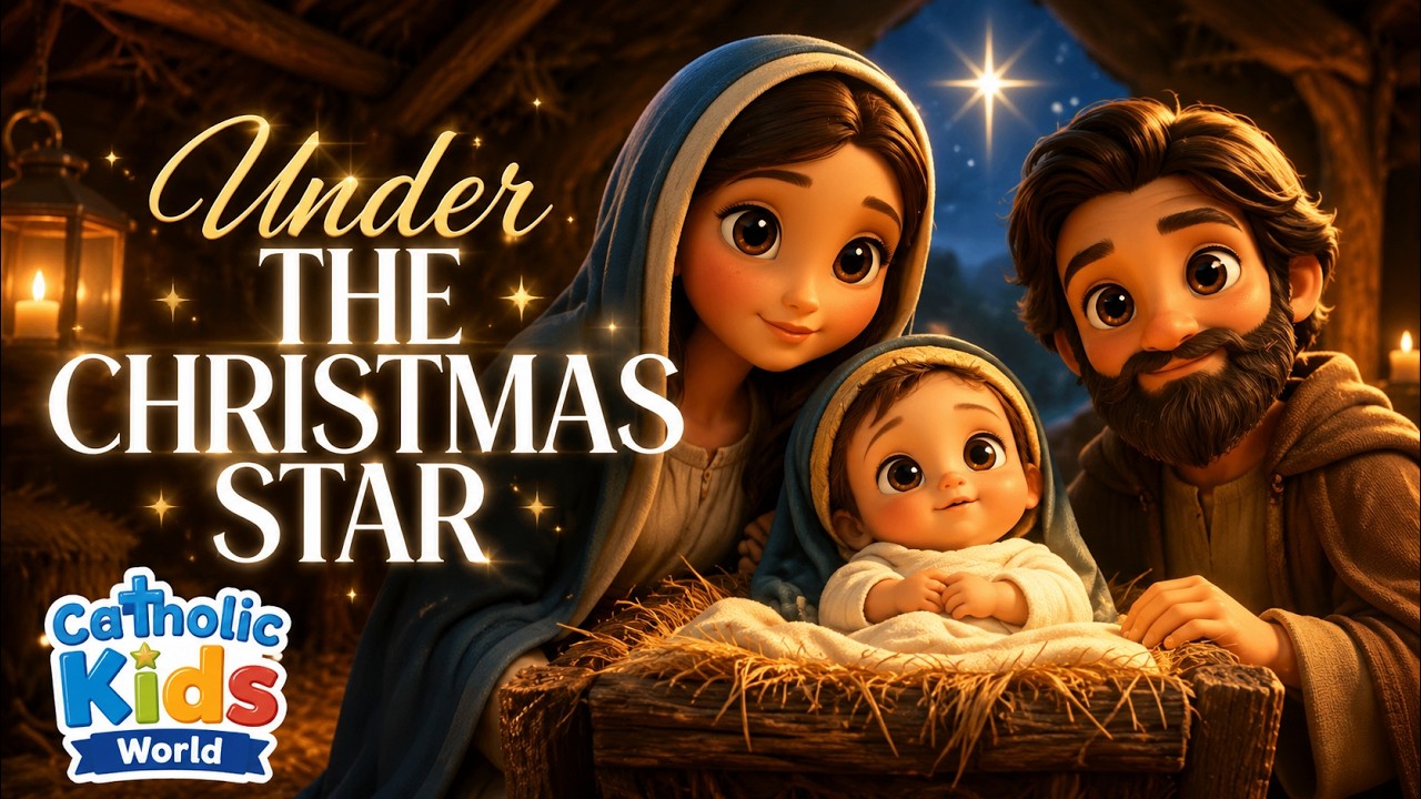 Under the Christmas Star | Christian Christmas Song for Kids