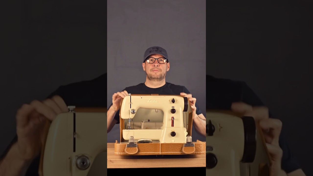 Vintage Lada sewing machine &ndash; quilting & patchwork test (model 132-3)