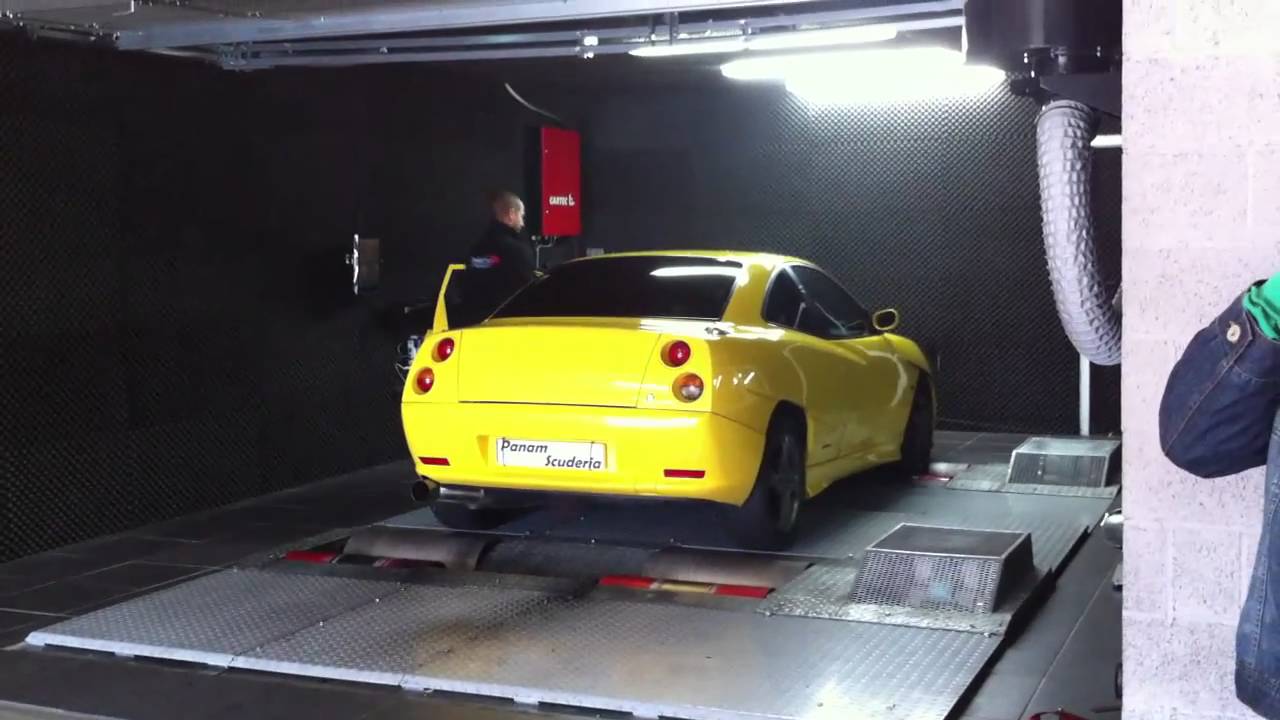 Passage au banc, FIAT COUPE T16 en 5ème