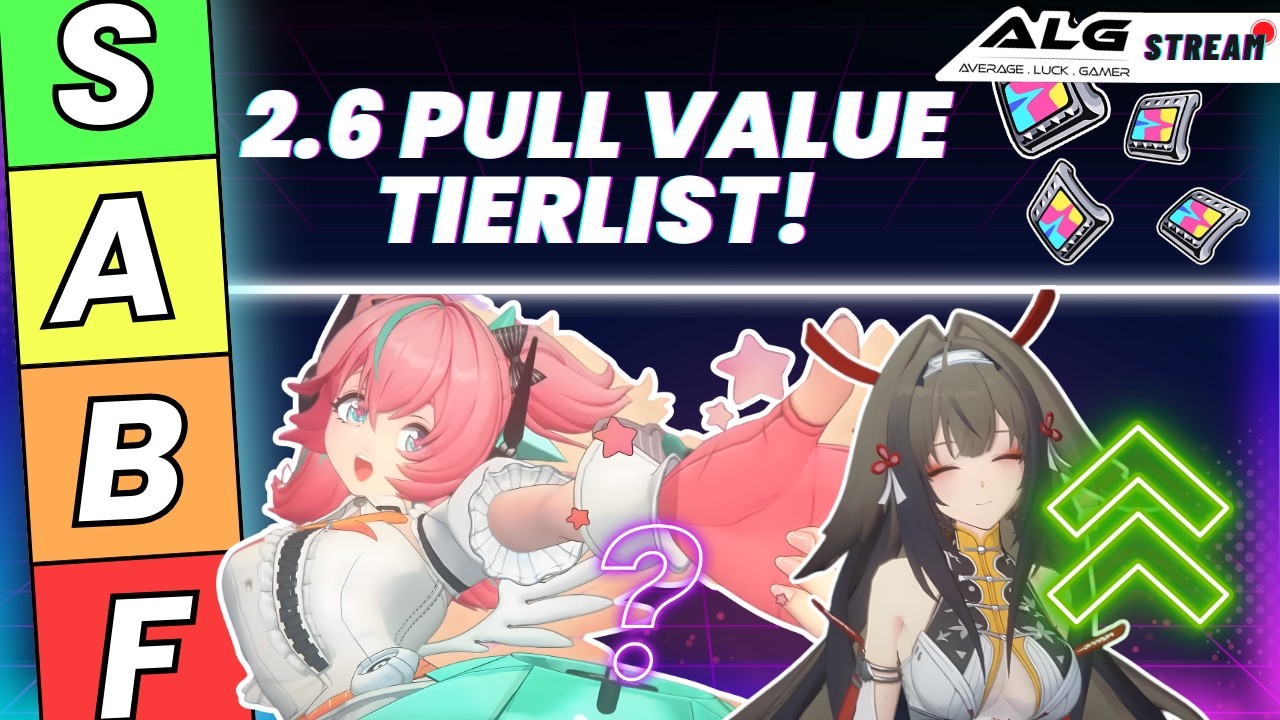 LIVE!🔴ZZZ 2.6 PULL VALUE TIER LIST! ACCOUNT ROASTS AFTER!