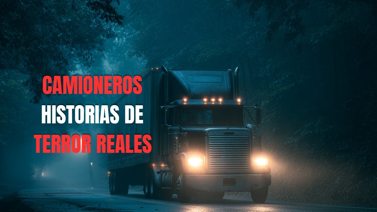 EL RELATO MÁS ATERRADOR DE UN CAMIONERO l 4 HISTORIAS REALES DE TERROR EN LA CARRETERA.