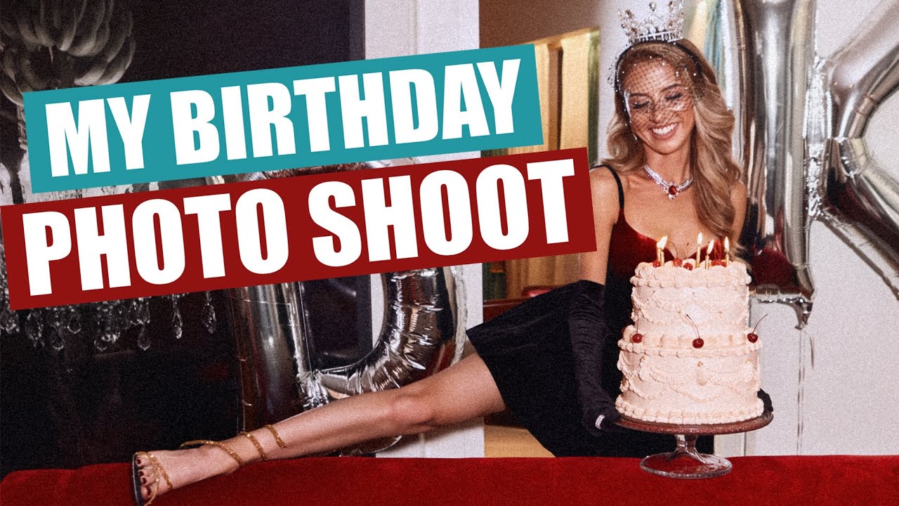 Birthday Photoshoot Idea: Go Vintage, Boujee & Luxe!