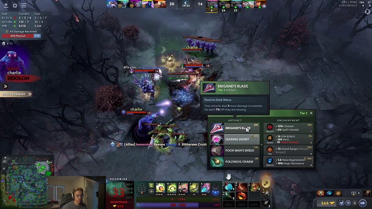 Topson playing ranked