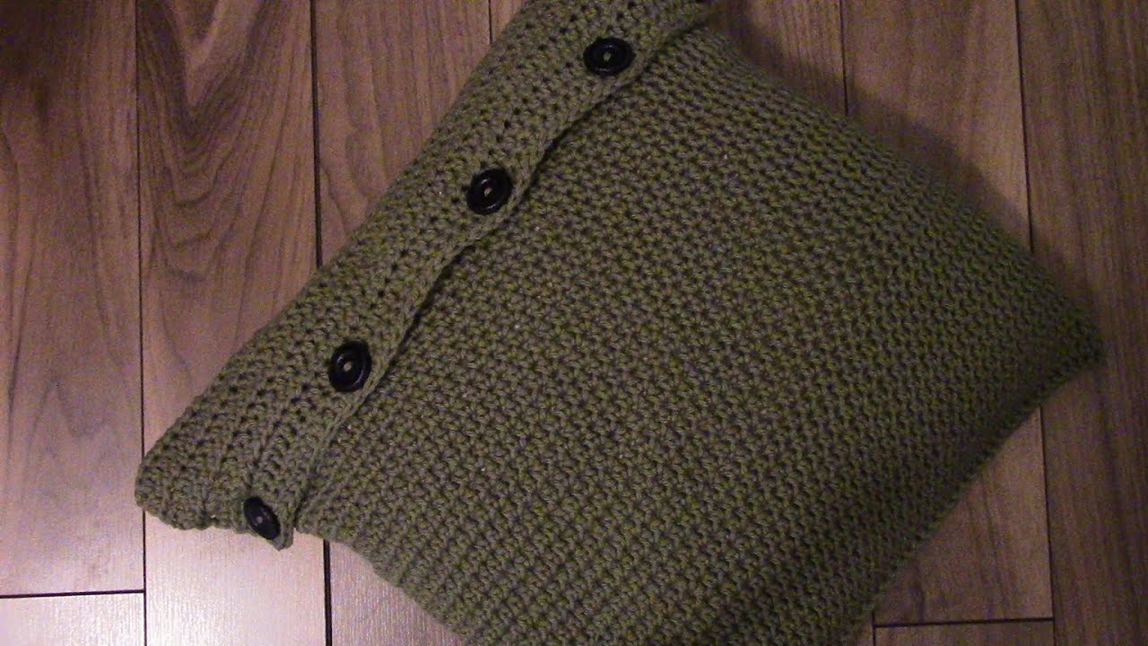 Crochet a pillow case, the cheats way!