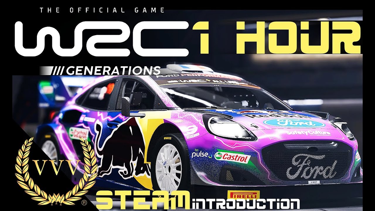 WRC Generations - Steam Introduction - 1 hour video