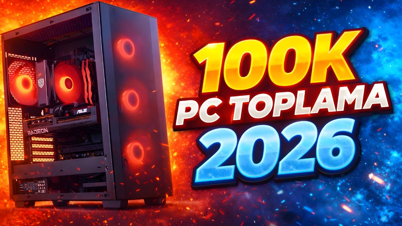 100.000TL Fiyat Performans RX 9070XT Pc Toplama Rehberi 2026
