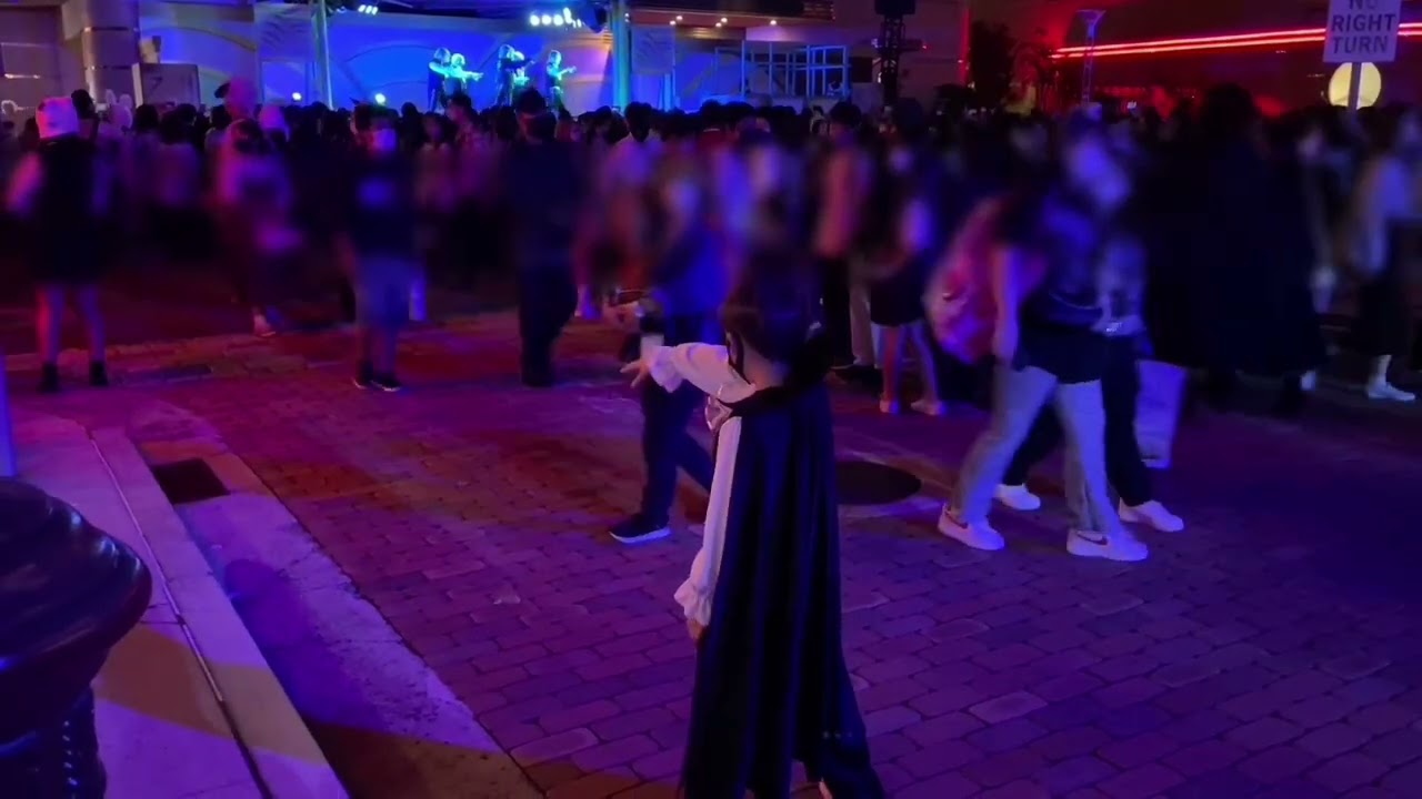 【USJ】ホラーナイト|ヴァンパイアゾンビさんのダンスをフルで踊ってみたよ