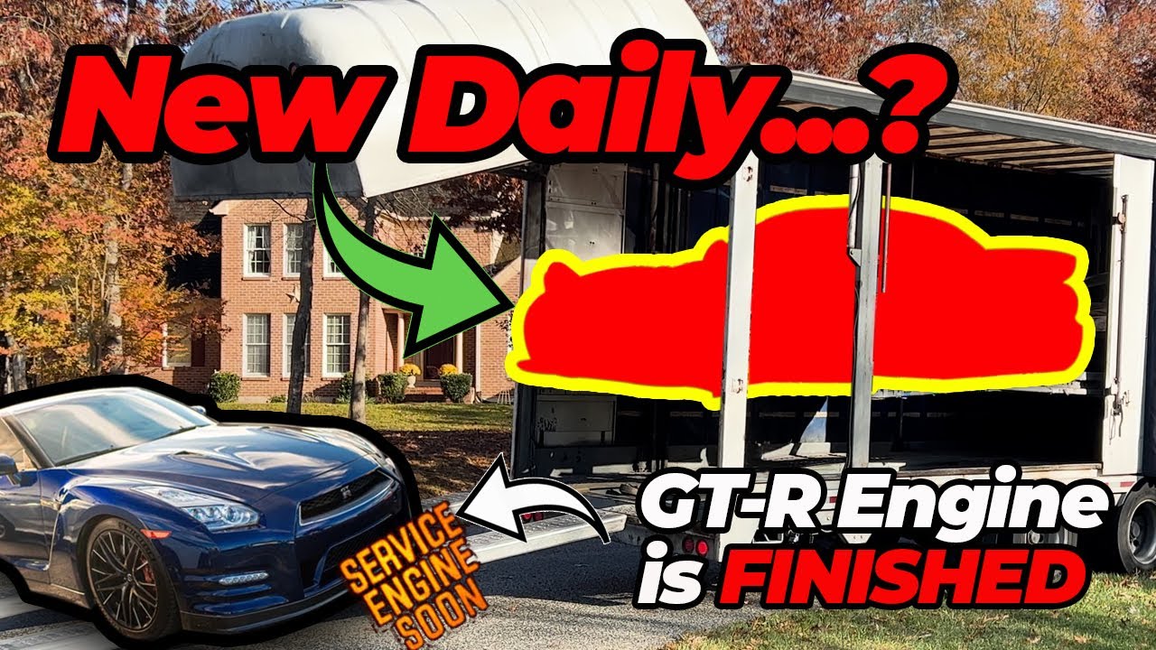 My GTR's Engine is BLOWN... So I'm Driving THIS Instead!!!