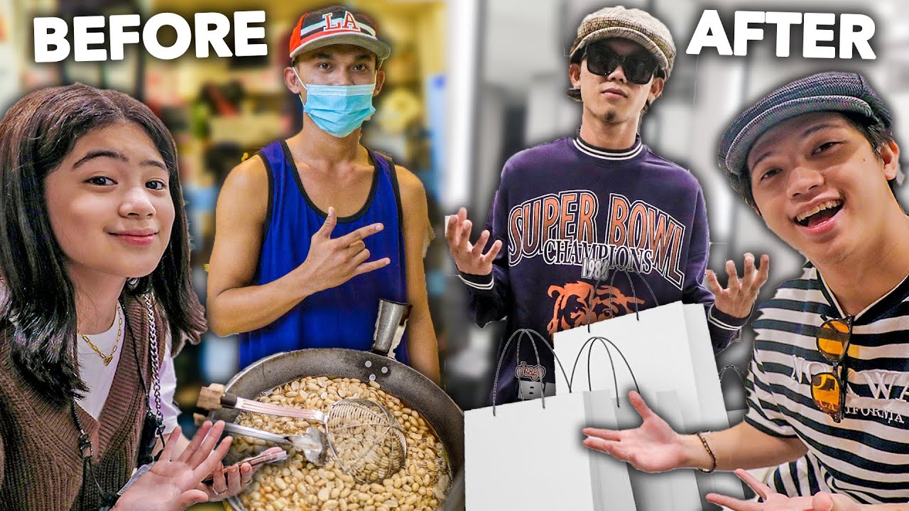 Giving A Random Person A MAKEOVER!! (Giving Back!) | Ranz and Niana
