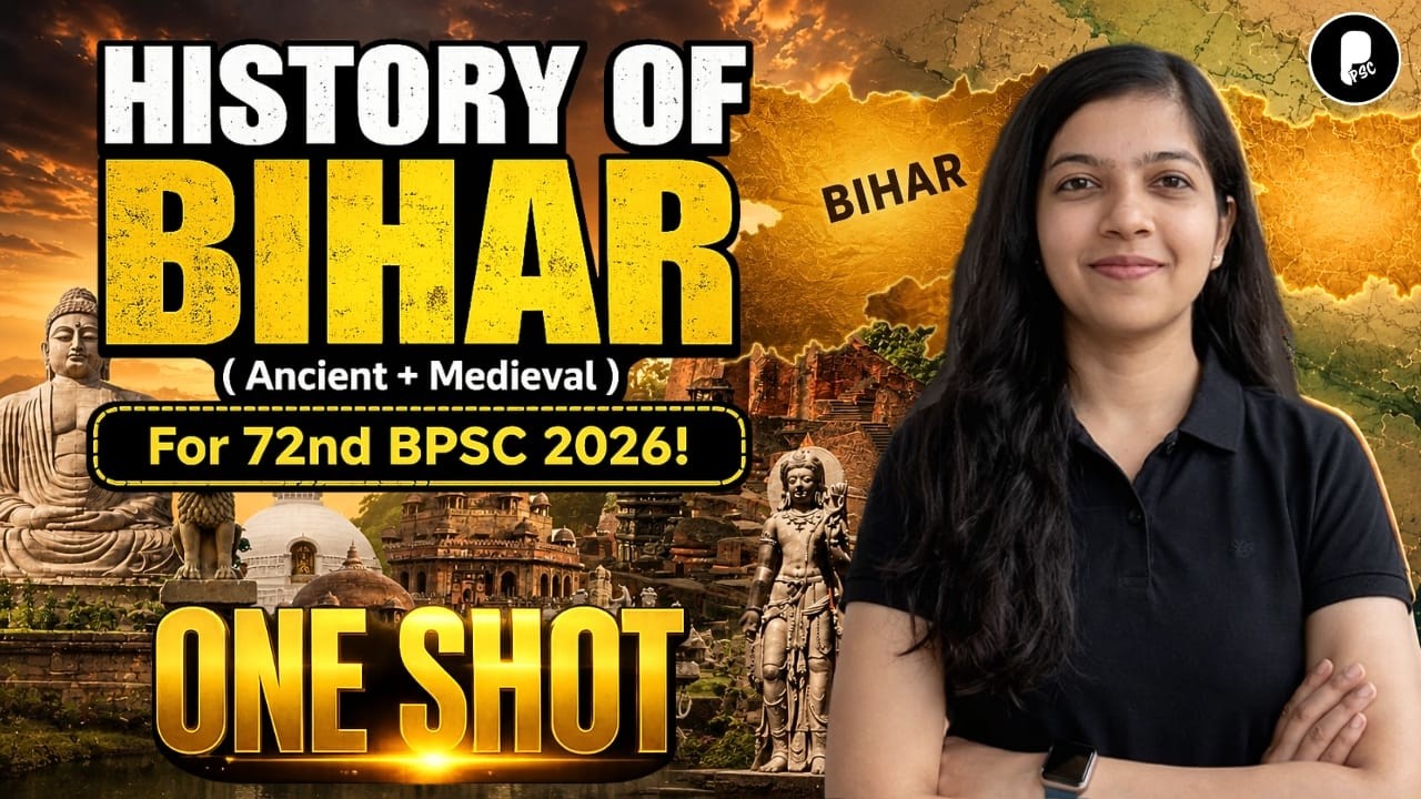 72nd BPSC 2026 | Complete Ancient + Medieval History of Bihar Gk in One Shot | BPSC Prelims 2026