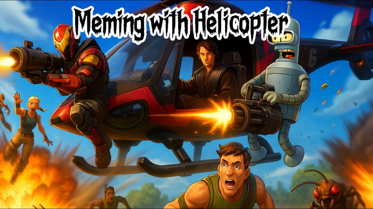 Meming With The Brand New Helicopters!