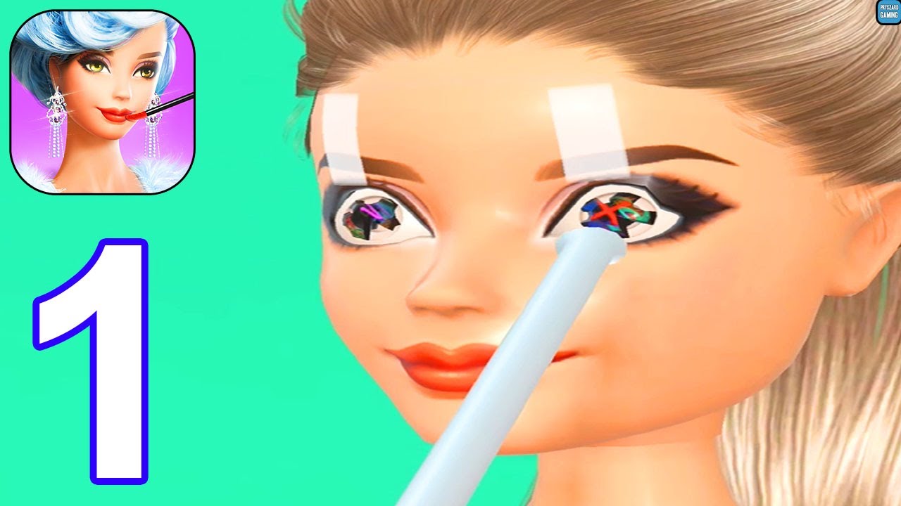 Doll Makeover - Gameplay Walkthrough Part 1 All Levels 1-8 (Android, iOS)