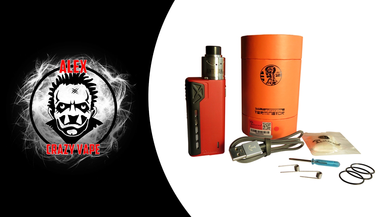 TeslaCigs Terminator Starter Kit | VapeReview | Безопасный мехмод
