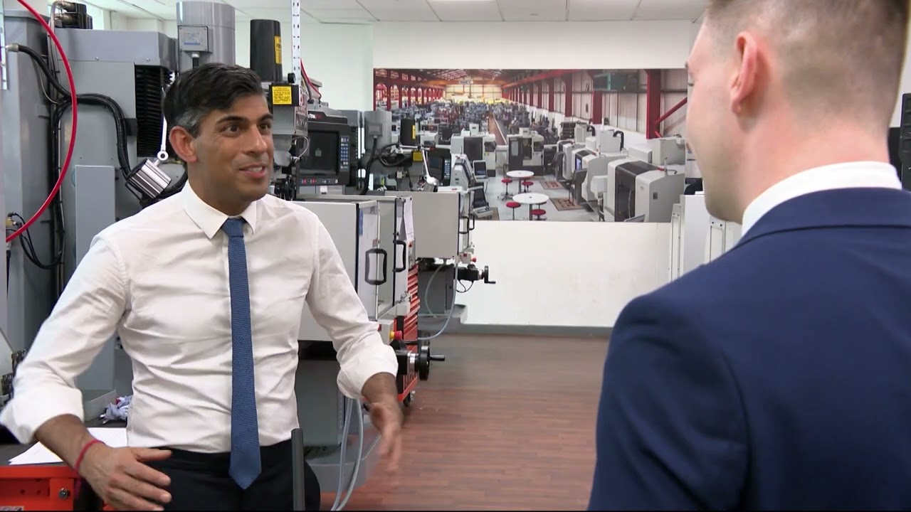 PM Rishi Sunak heckled by pro-Palestine protesters in Cannock