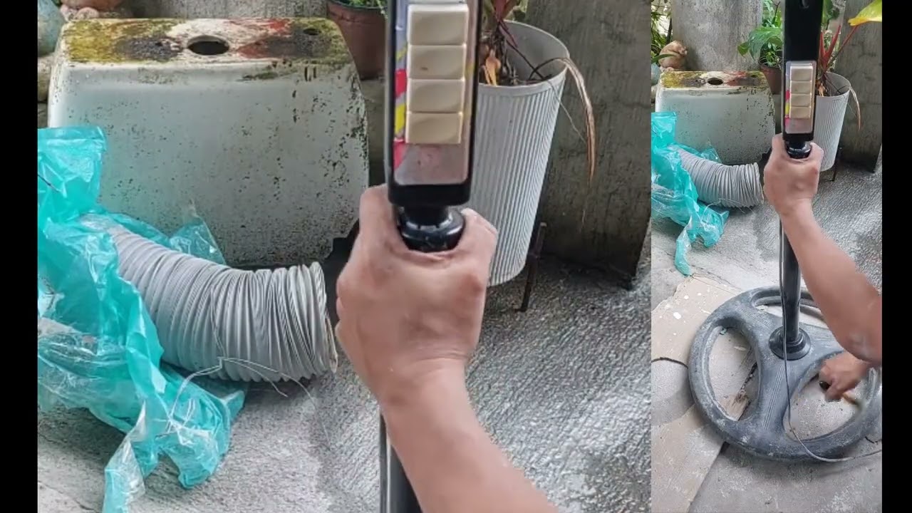 ELECTRIC FAN PAGBAKLAS AT PAGBUO PARA LINISIN