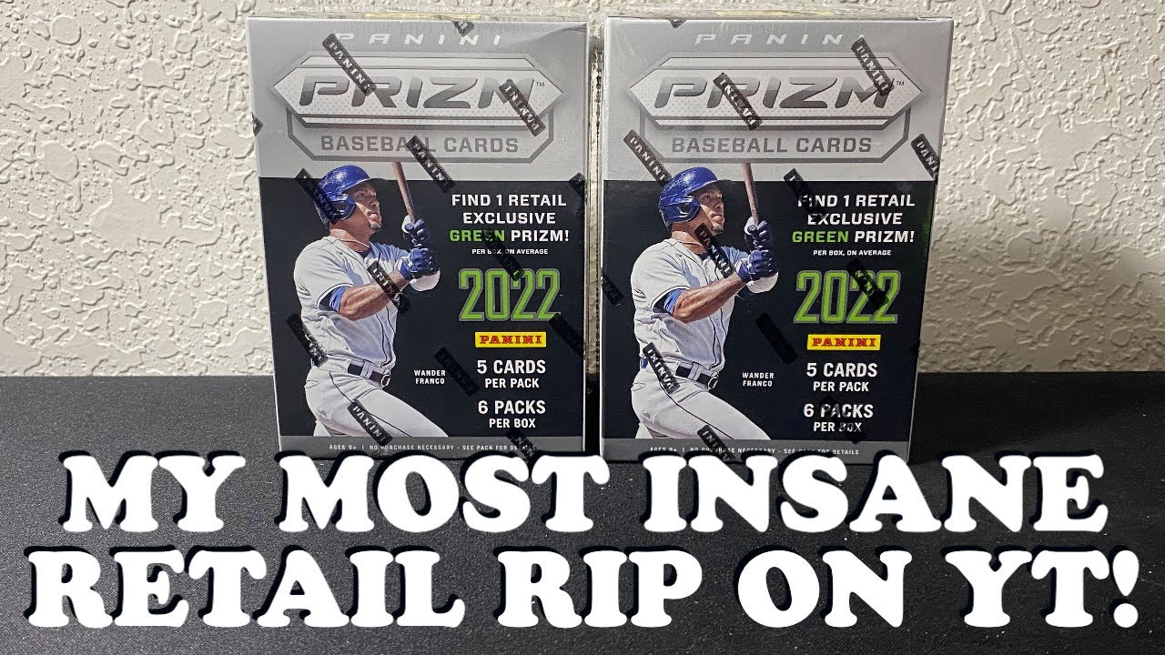 TWO AUTO PULLS! MY MOST LUCKY RIP ON YOUTUBE! | 2022 Panini Prizm Baseball Blaster Box