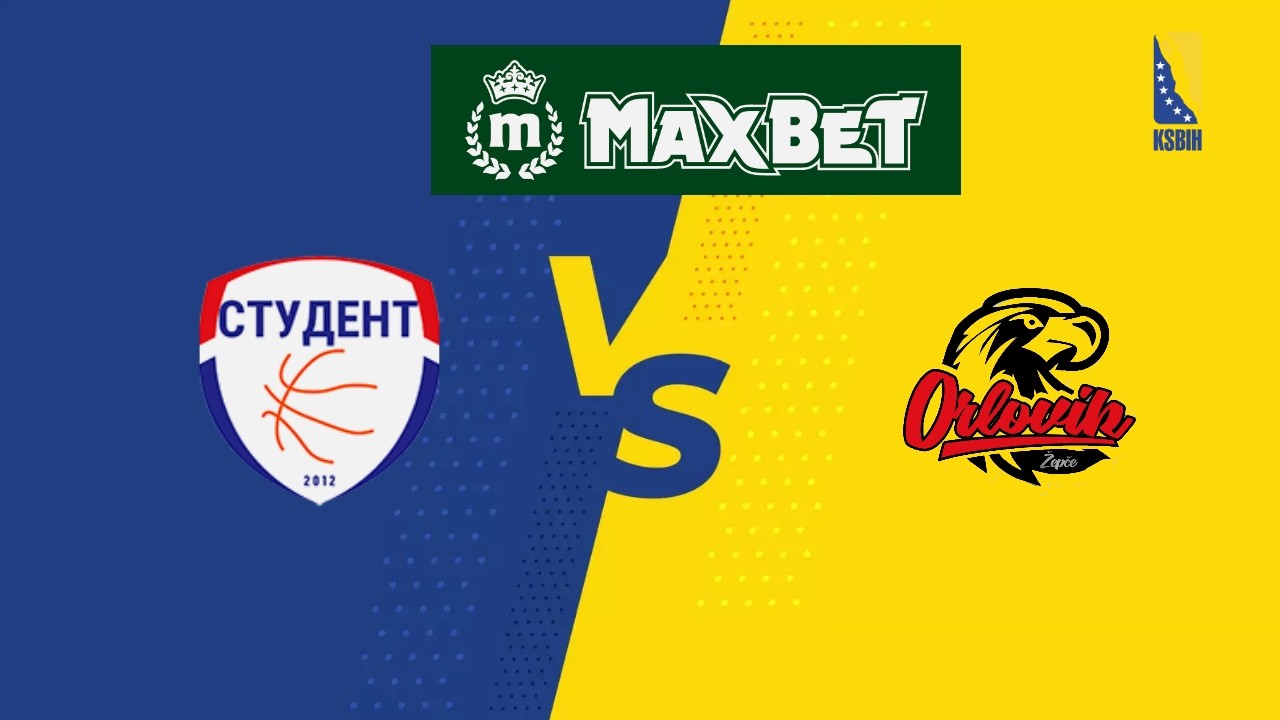 🔴 UŽIVO: KK Student m:tel vs KK Orlovik | MAXBET LIGA KSBIH | Kolo 24 | 05.04.2026 | 19:00