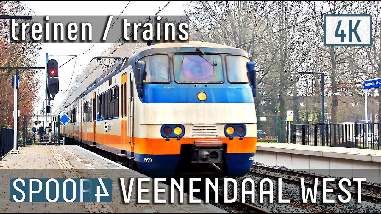 Treinen in Veenendaal West - 11 december 2021