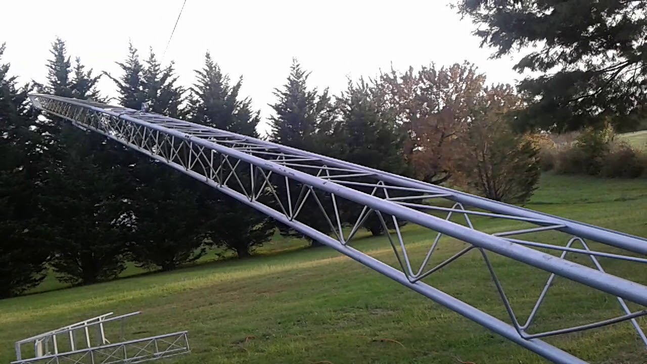 Amateur Radio Station KJ4BJ Tower Install #2