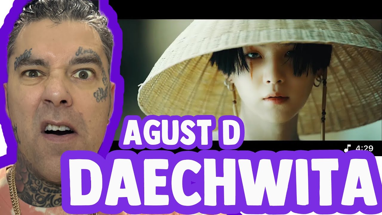 Rapper FIRST TIME reaction to Agust D - Daechwita (Official MV)