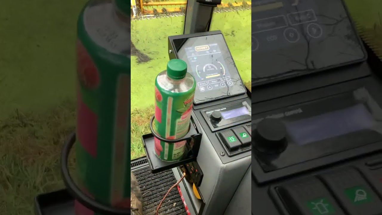 maaien met hooby lc90 fijne machine.