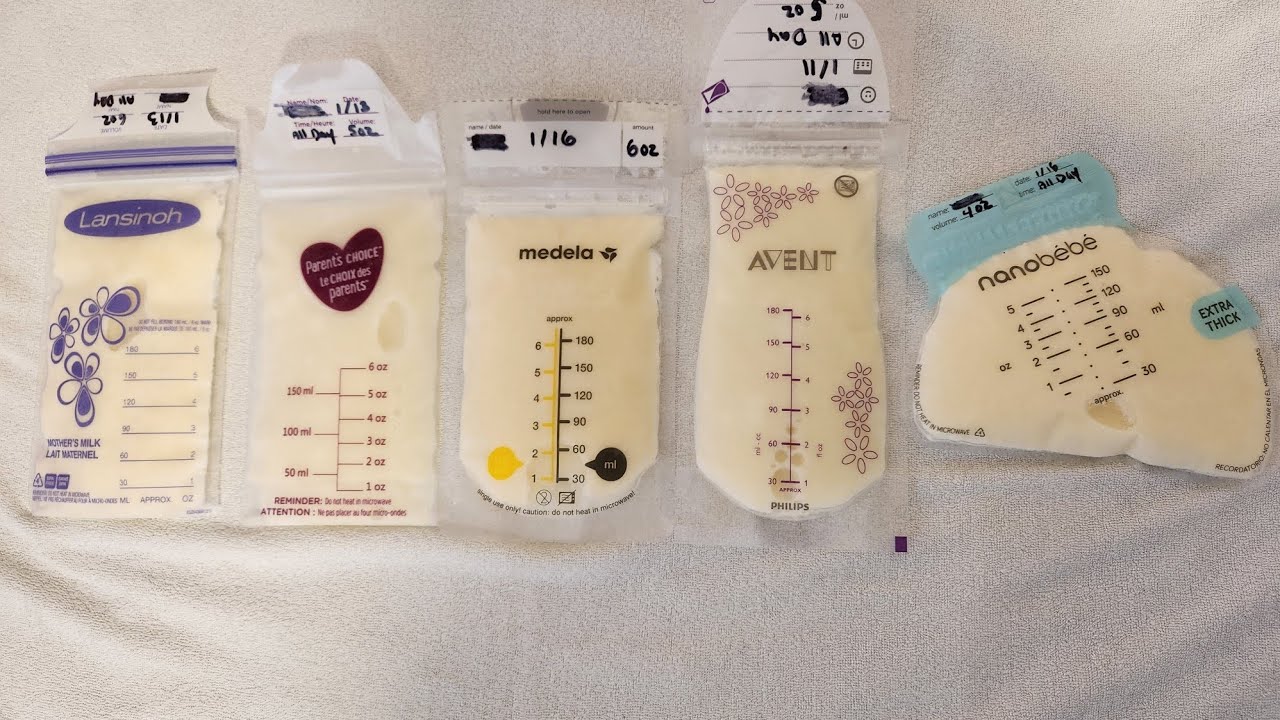 Milk Storage Bags
