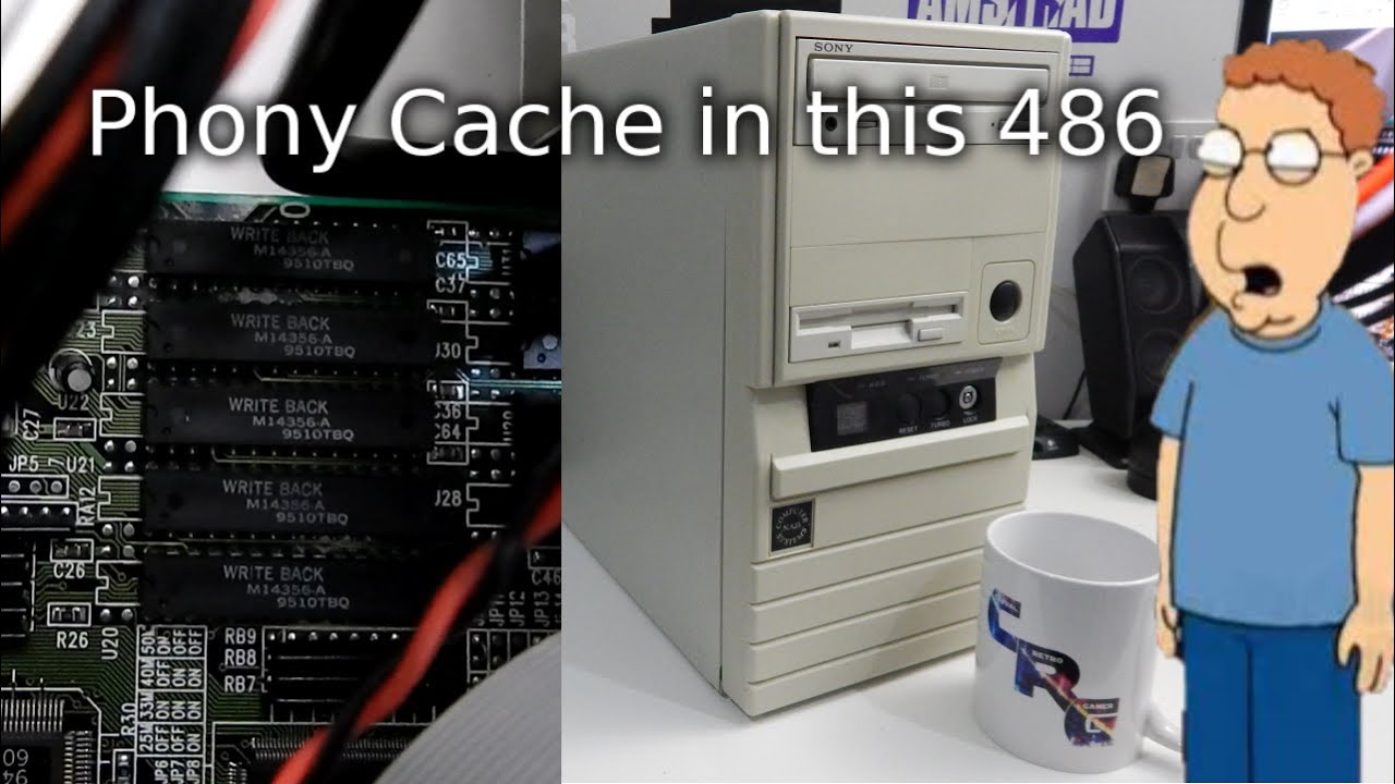 Replacing fake cache in the 486 build
