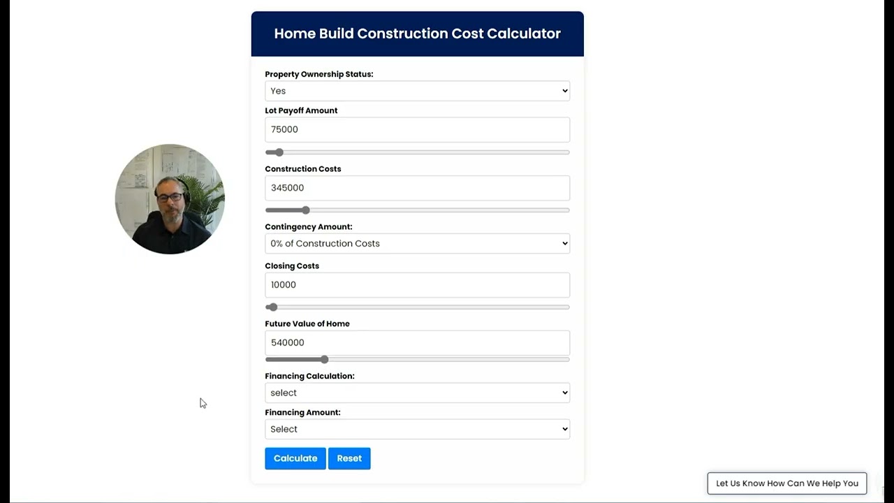 Construction Loan Calculator